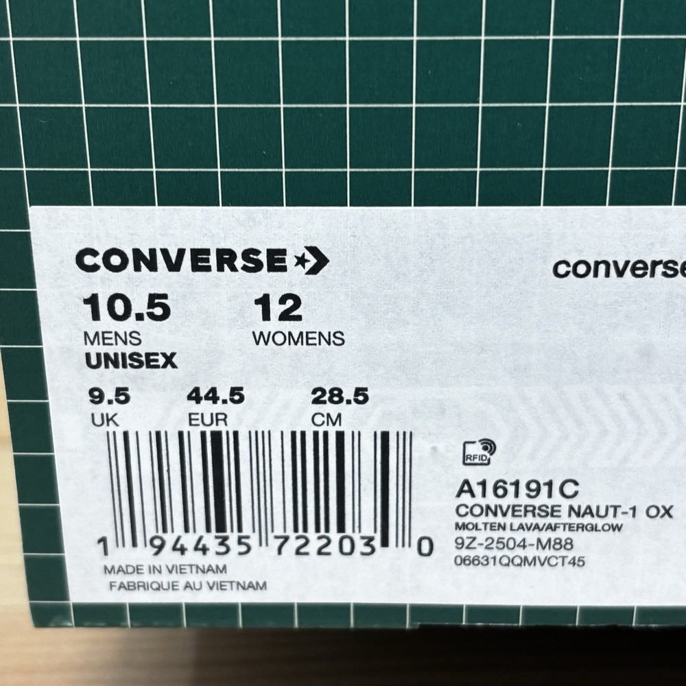 Converse x Golf Le Fleur Naut-1 Low Ox Red Stripe Men's 10.5 Tyler The Creator - Picture 2 of 10
